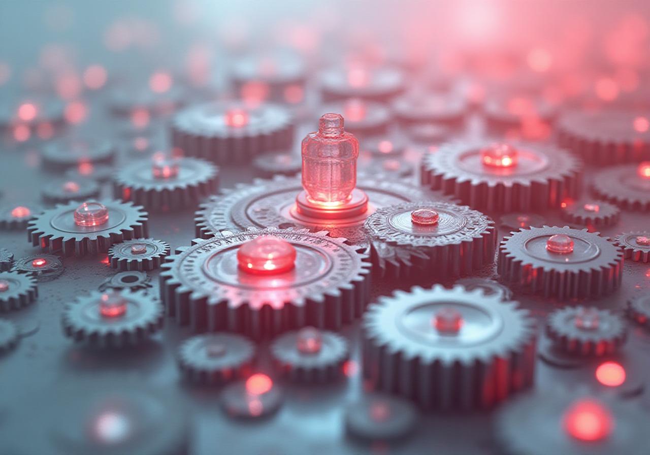 Data security and clockwork governance illustration