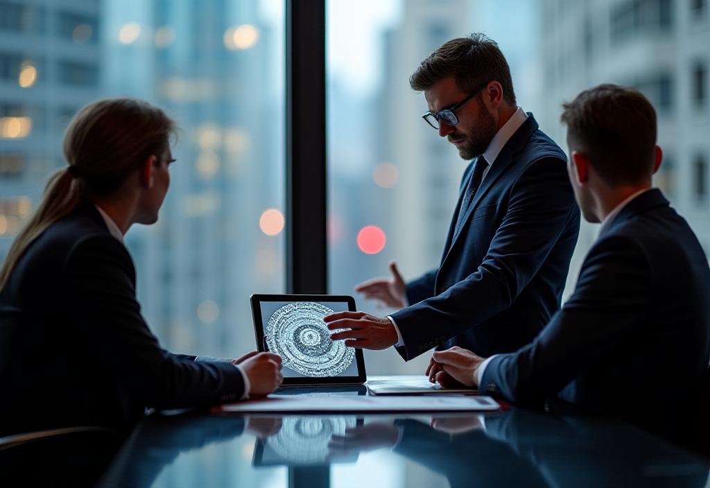 Chronovex expert discussing alliance governance in a professional West End boardroom